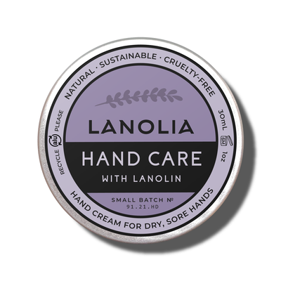 Lanolia Hand Care - Lanolin Hand Cream for Dry, Sore Hands