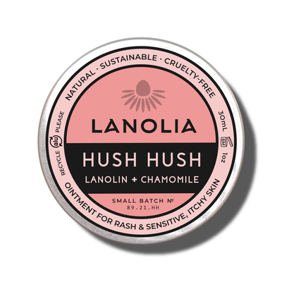 Lanolia Hush Hush - Itchy Skin Ointment with Chamomile and Lanolin